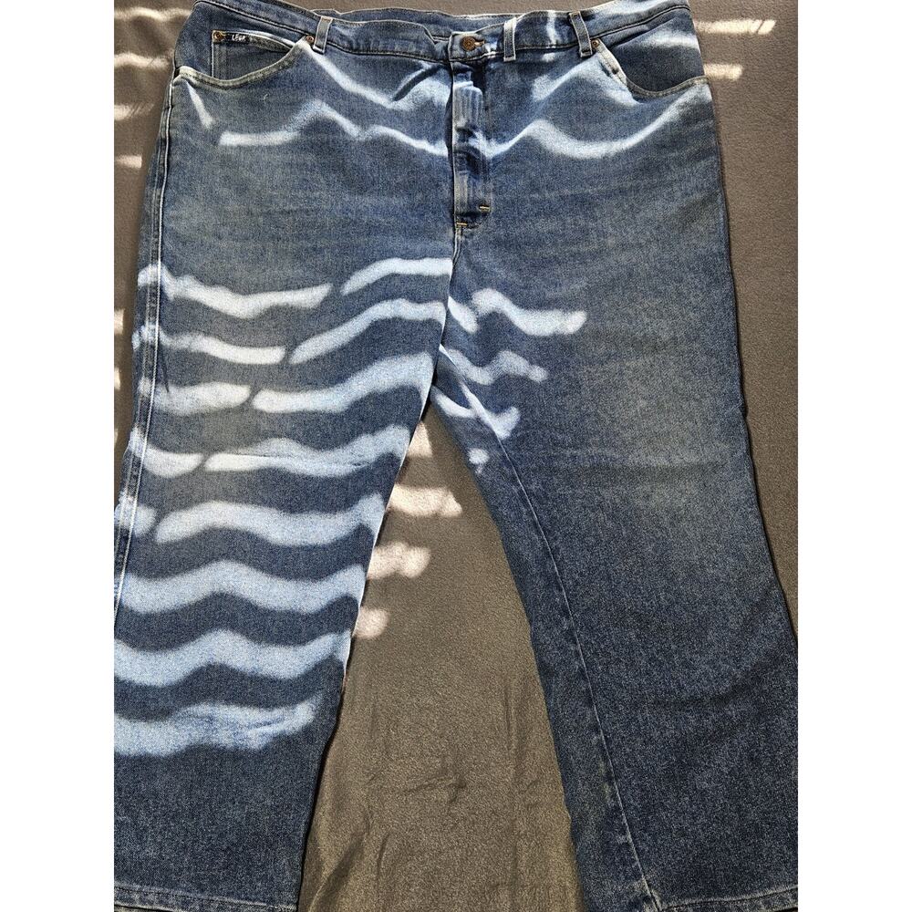 Lee Jeans Mens 44 Vintage 90s Denim Medium Wash